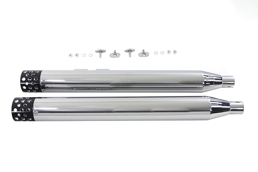 Muffler Set with Black Shooter Style Ends
