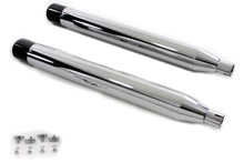 Load image into Gallery viewer, Muffler Set with Black Hollow Point End Tips