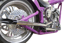 Load image into Gallery viewer, Drag Pipe Set Slash Cut End with Long Black Tips