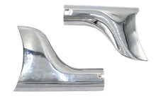 Load image into Gallery viewer, Chrome Fishtail Tip Set for 1-3/4 inch Muffler