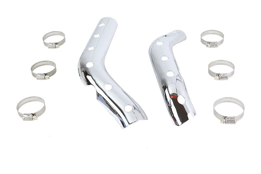 XL Heat Shield Set Chrome