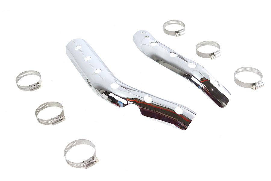 XL Heat Shield Set Chrome