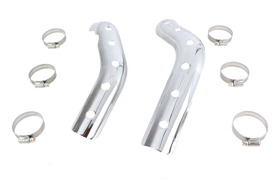 XL Heat Shield Set Chrome