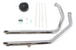 Exhaust Drag Pipe Kit Slash Cut Ends