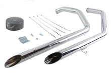 Load image into Gallery viewer, Exhaust Drag Pipe Kit Slash Cut Ends