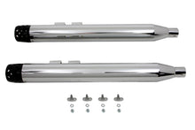 Load image into Gallery viewer, Wyatt Gatling Muffler Set with Black Shooter Style End Tips