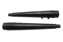 Load image into Gallery viewer, Ultima 4 inch Megaphone Muffler Set Black