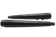 Load image into Gallery viewer, Ultima 4 inch Megaphone Muffler Set Black