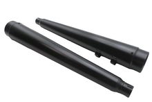 Load image into Gallery viewer, Ultima 4 inch Megaphone Muffler Set Black