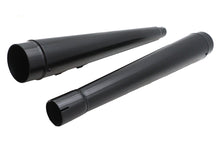 Load image into Gallery viewer, Ultima M8 Radium Megaphone Muffler Set Black