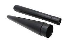 Load image into Gallery viewer, Ultima M8 Radium Megaphone Muffler Set Black