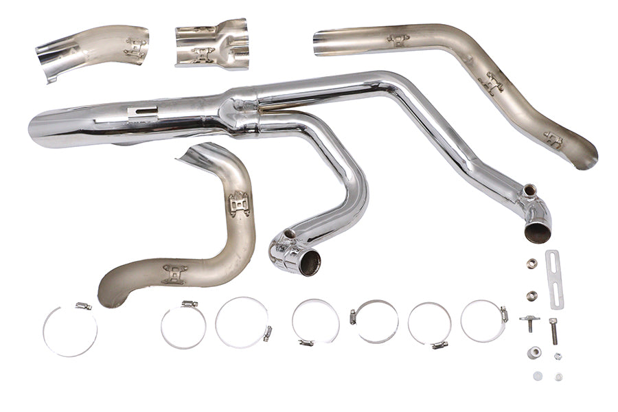 Wyatt Gatling Afterburner Exhaust System Chrome