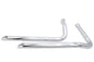 Ultima Panhead Exhaust Drag Pipe Set Slash Cut