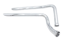 Load image into Gallery viewer, Ultima Panhead Exhaust Drag Pipe Set Slash Cut