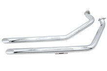 Load image into Gallery viewer, Ultima Shovelhead Drag Pipe Set Slash Cut