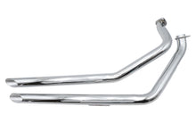 Load image into Gallery viewer, Ultima Shovelhead Drag Pipe Set Slash Cut