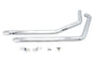 Ultima Chrome Drag Pipe Set Slash Cut