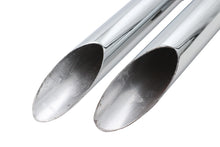 Load image into Gallery viewer, Ultima Chrome Drag Pipe Set Slash Cut