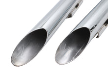 Load image into Gallery viewer, Ultima Chrome Drag Pipe Set Slash Cut