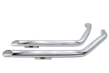 Load image into Gallery viewer, Ultima Chrome Drag Pipe Set Slash Cut