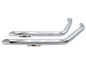Ultima Chrome Drag Pipe Set Slash Cut
