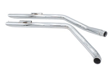 Load image into Gallery viewer, Ultima Chrome Drag Pipe Set Slash Cut