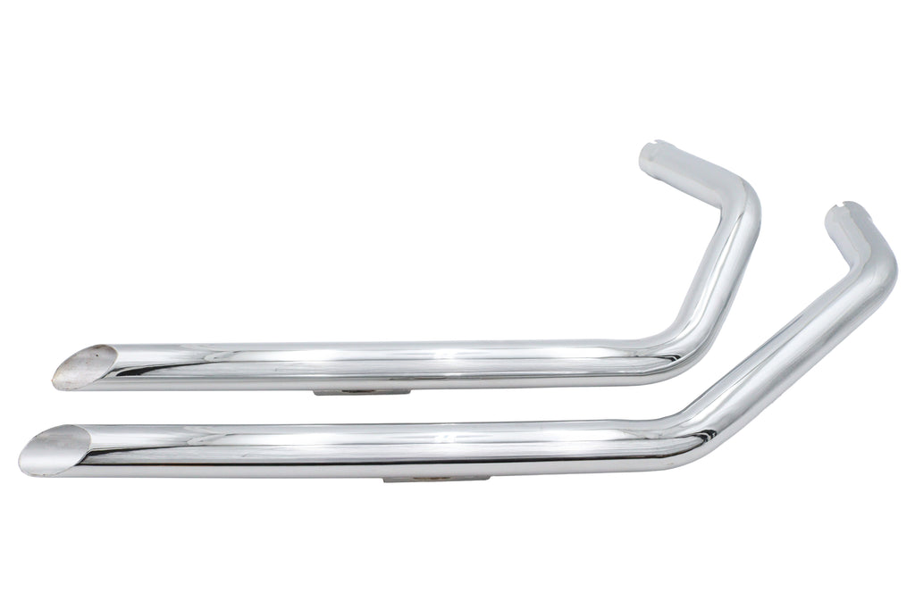 Ultima Exhaust 1-3/4 inch Drag Pipe Set Slash Cut Ends