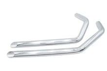 Load image into Gallery viewer, Ultima Exhaust 2 inch Drag Pipe Set Slash Cut Ends