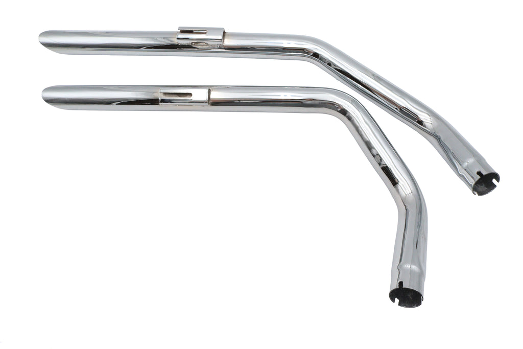 Ultima Exhaust 2 inch Drag Pipe Set Slash Cut Ends