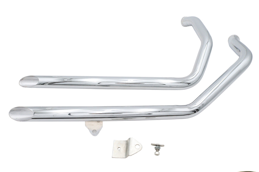 Ultima Exhaust 1-3/4 inch Drag Pipe Set Slash Cut Ends