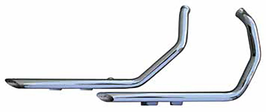 Ultima Exhaust 1-3/4 inch Drag Pipe Set Slash Cut Ends