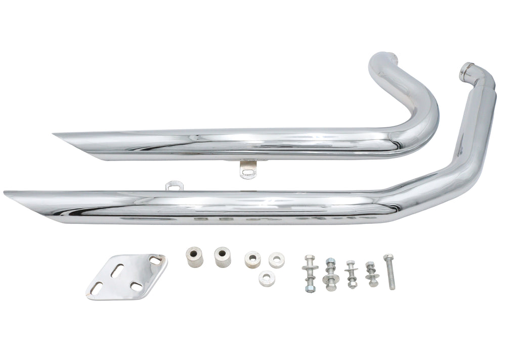 Big Growl Sharp Shooters Exhaust Pipe Set Chrome