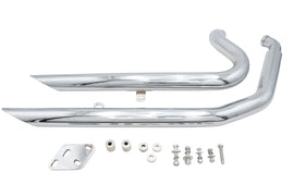 Big Growl Sharp Shooters Exhaust Pipe Set Chrome