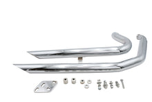 Load image into Gallery viewer, Big Growl Sharp Shooters Exhaust Pipe Set Chrome