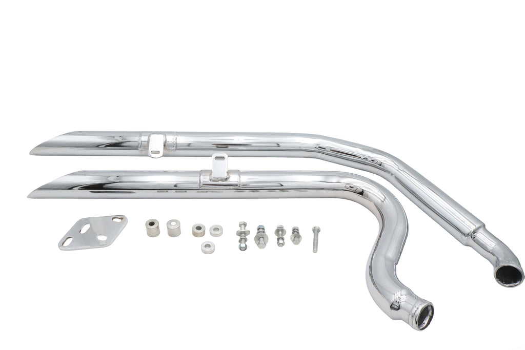 Big Growl Sharp Shooters Exhaust Pipe Set Chrome