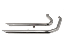 Load image into Gallery viewer, Big Growl Straight Shooters Exhaust Pipe Set Chrome