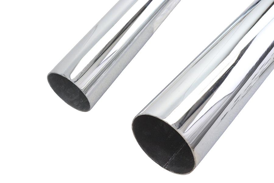 Big Growl Long Barrels Exhaust Pipe Set Chrome