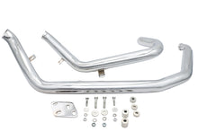 Load image into Gallery viewer, Big Growl Upswept Up 'n Outs Exhaust Pipe Set Chrome