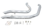 Big Growl Short Shooters Exhaust Pipe Set Chrome