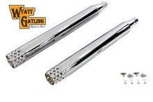 Load image into Gallery viewer, Factory Sample Wyatt Gatling Muffler Set Chrome