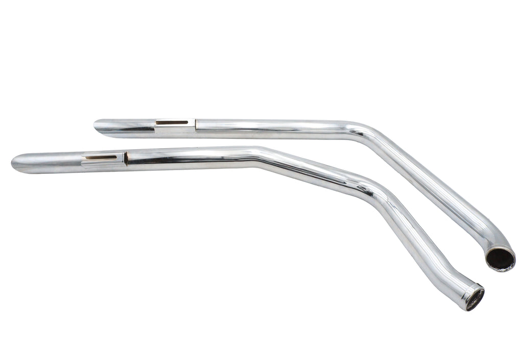Factory Sample Exhaust Drag Pipe Set Slash Cut Ends