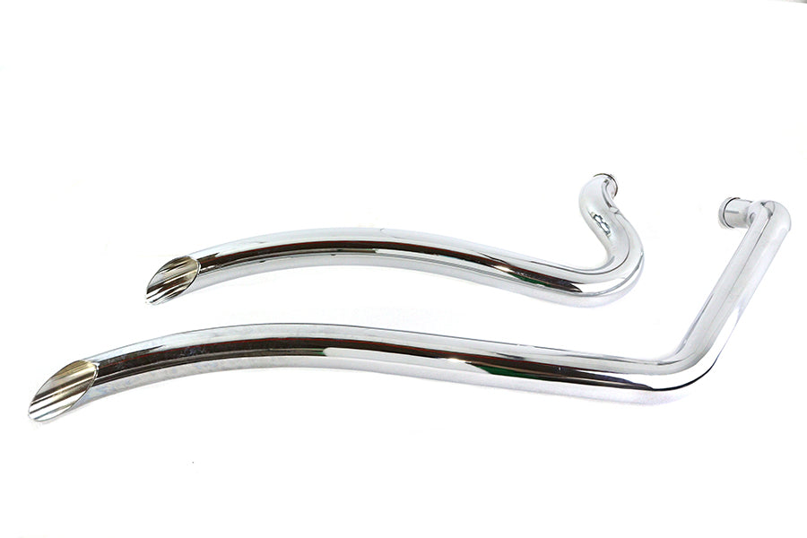 Wyatt Gatling Smooth Radius Pipe Set Chrome