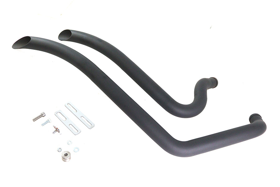 Wyatt Gatling Smooth Radius Pipe Set Black