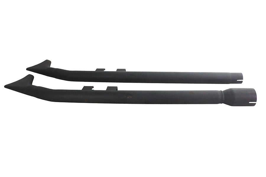 FLT Upsweep Straight Fishtail Set Black