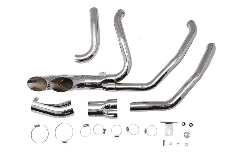 Wyatt Gatling Afterburner Exhaust System Chrome