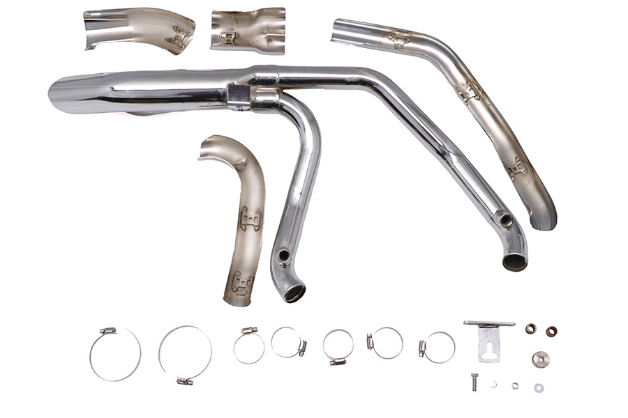 Wyatt Gatling Afterburner Exhaust System Chrome
