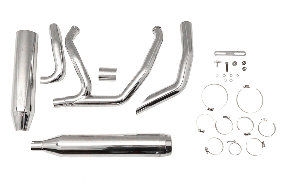 Wyatt Gatling Super Sport Exhaust System Chrome