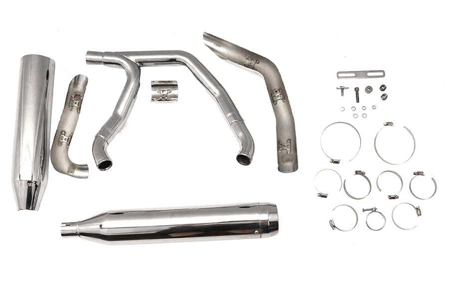 Wyatt Gatling Super Sport Exhaust System Chrome