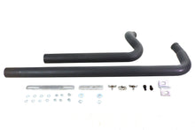 Load image into Gallery viewer, Exhaust Drag Pipe Set Black Shotgun Style