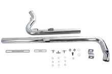 Load image into Gallery viewer, Exhaust Drag Pipe Set Chrome Shotgun Style